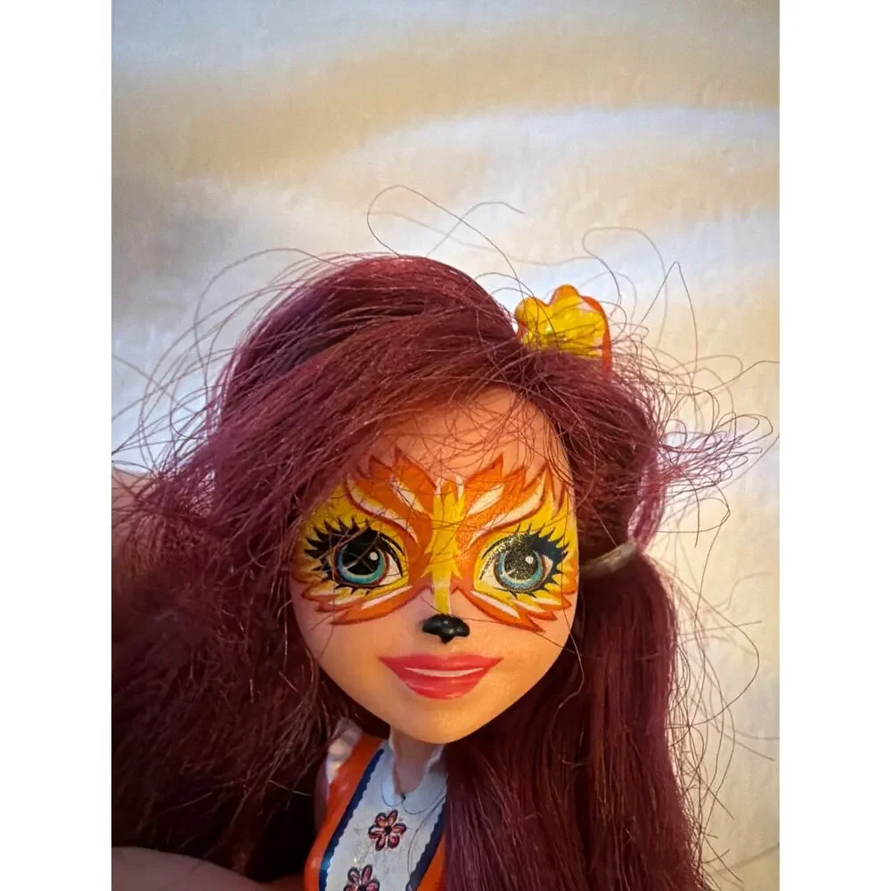 Enchantimals Felicity Fox Red Hair Orange Bushy Tail 6